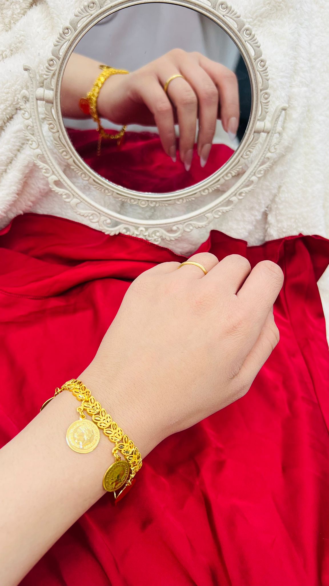 أساور ذهب روسي