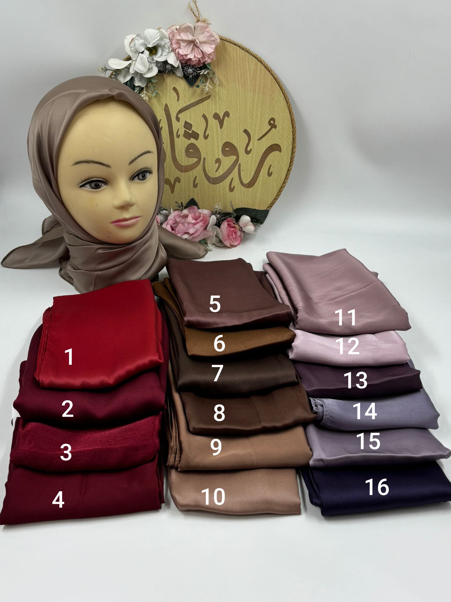 منديل تركي سادة4