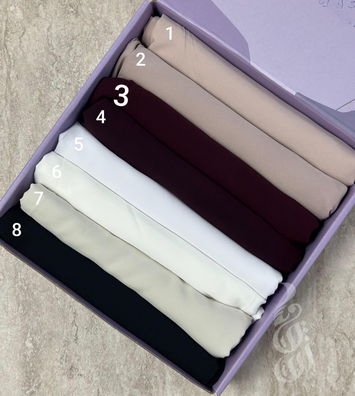 شال شيفون لايكرا(اسطنبولي)1