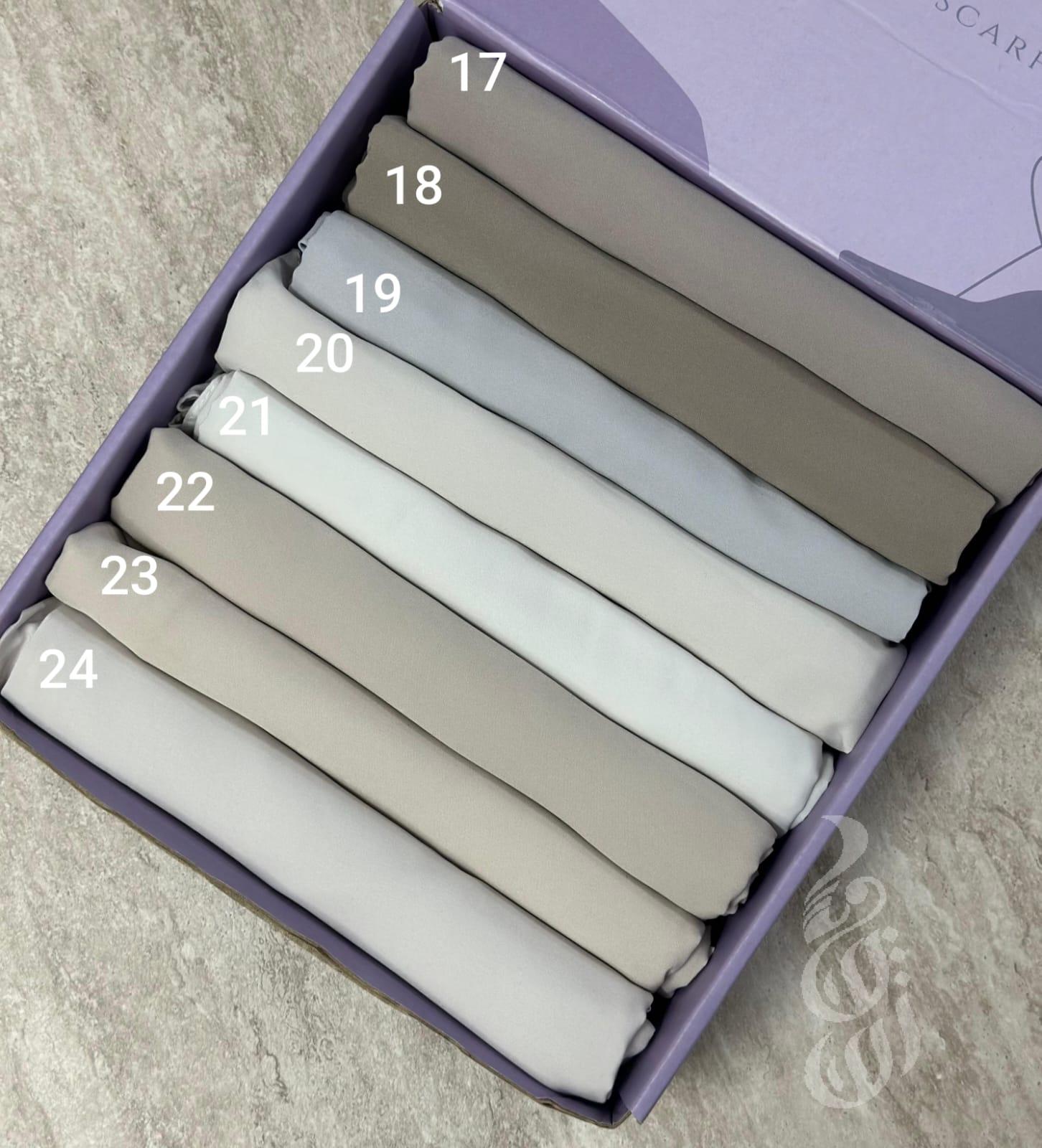 شال شيفون لايكرا(اسطنبولي)3