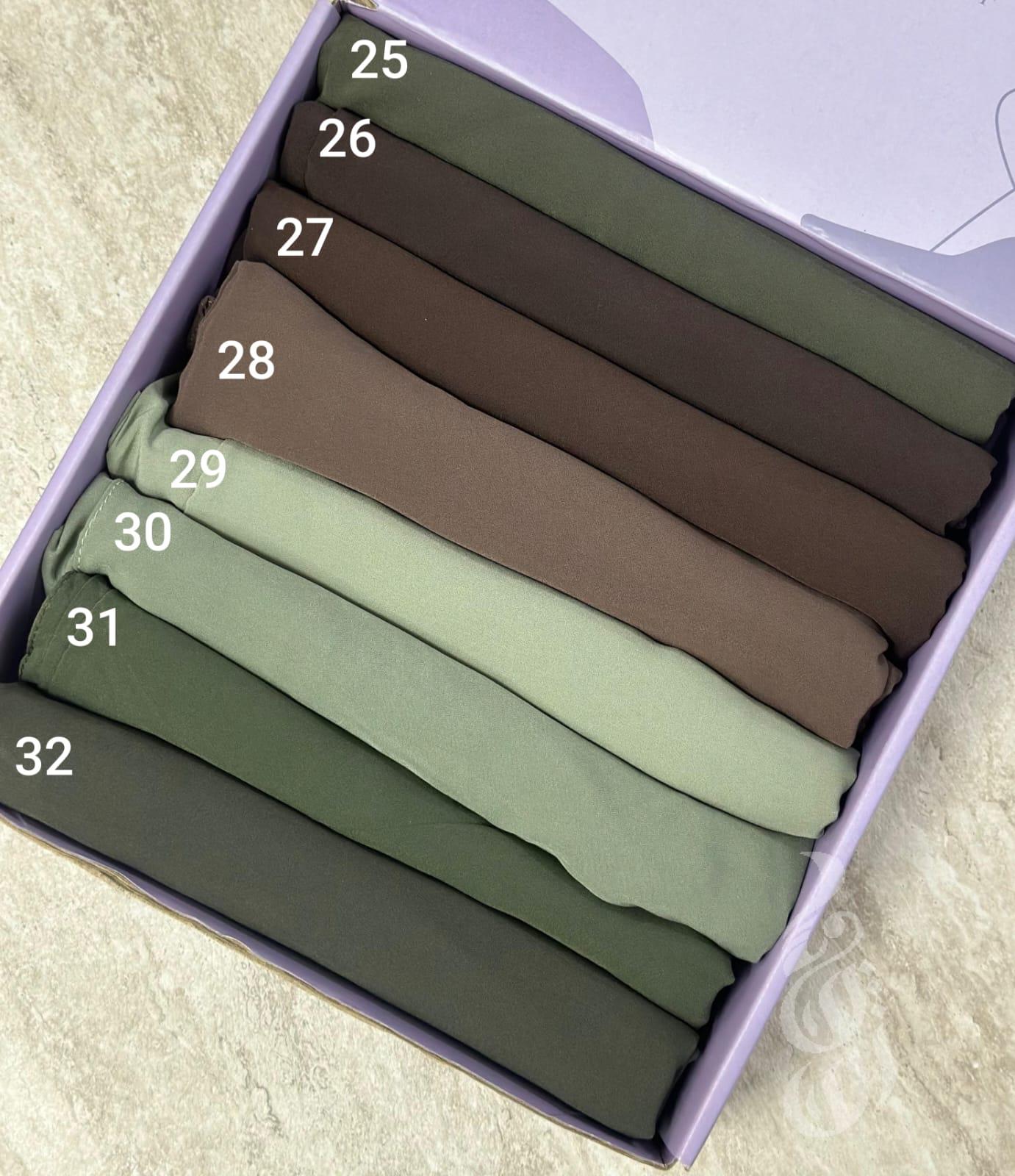 شال شيفون لايكرا(اسطنبولي)4