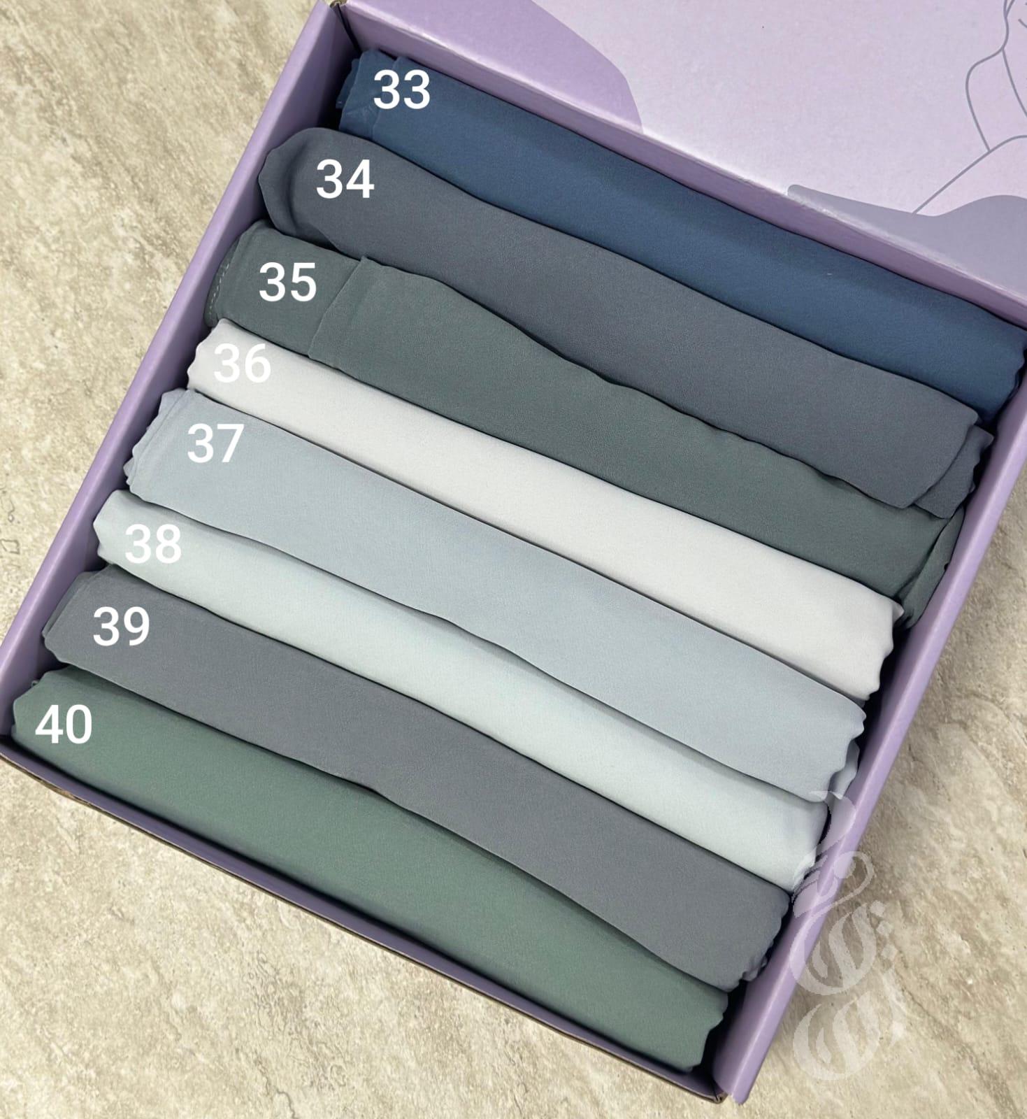 شال شيفون لايكرا(اسطنبولي)5