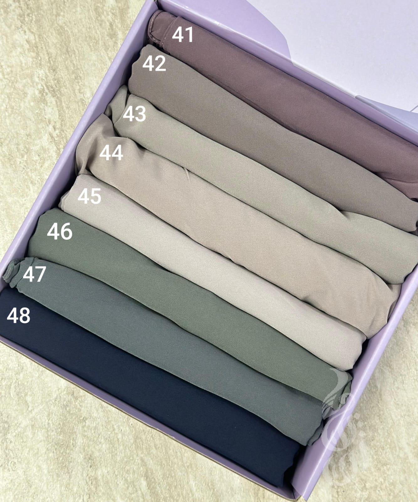 شال شيفون لايكرا(اسطنبولي)6