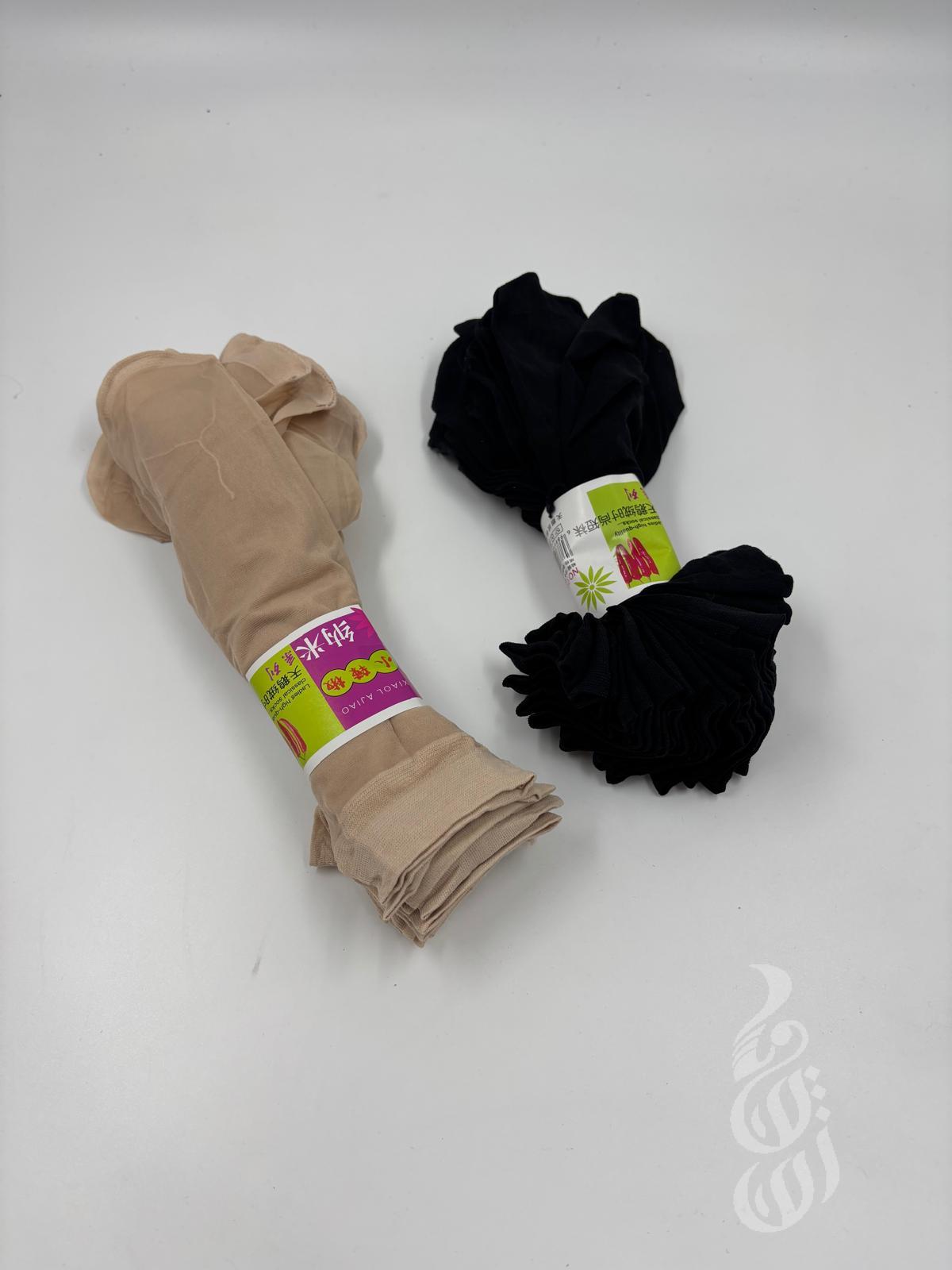 جرابات ستاتيه شفافه قصيرة