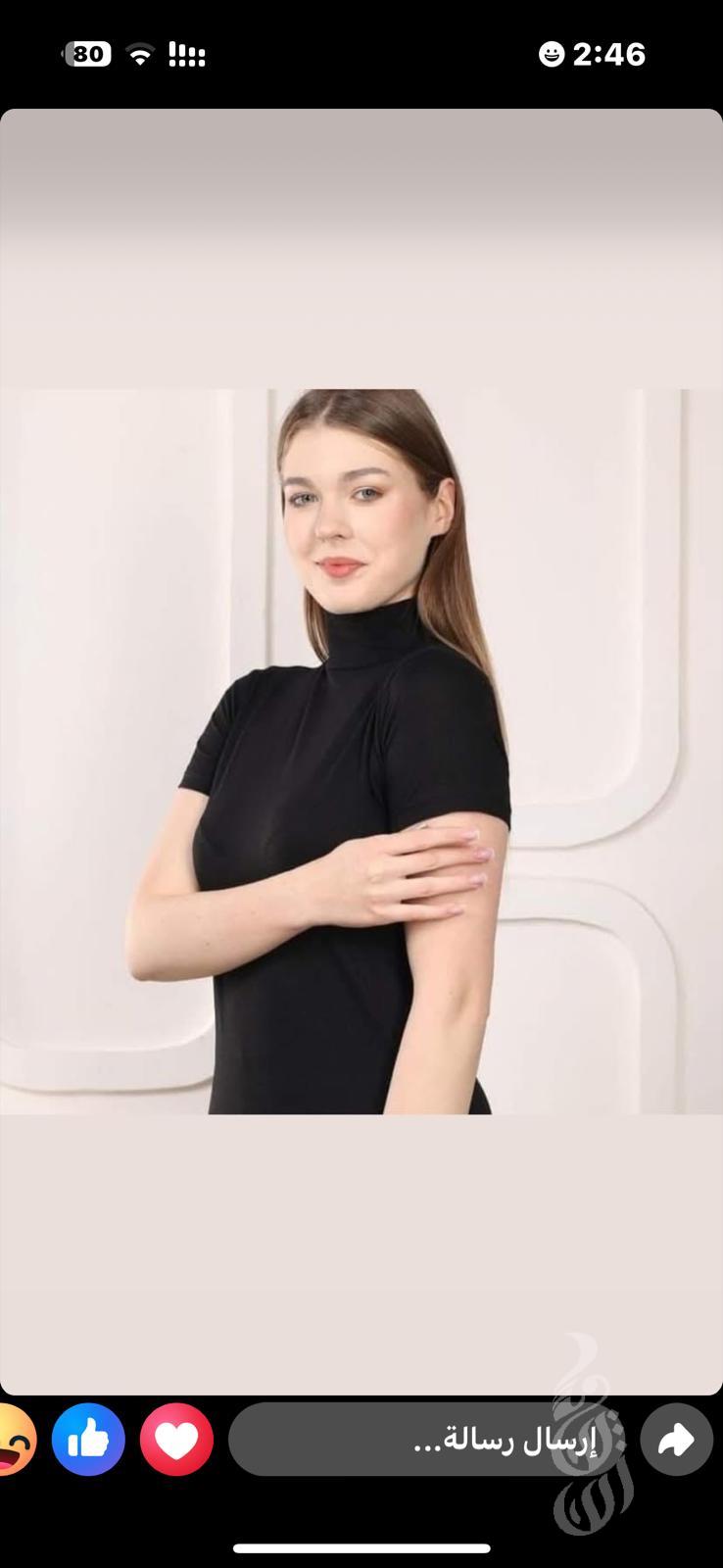 بلوزة بدي  نص كم