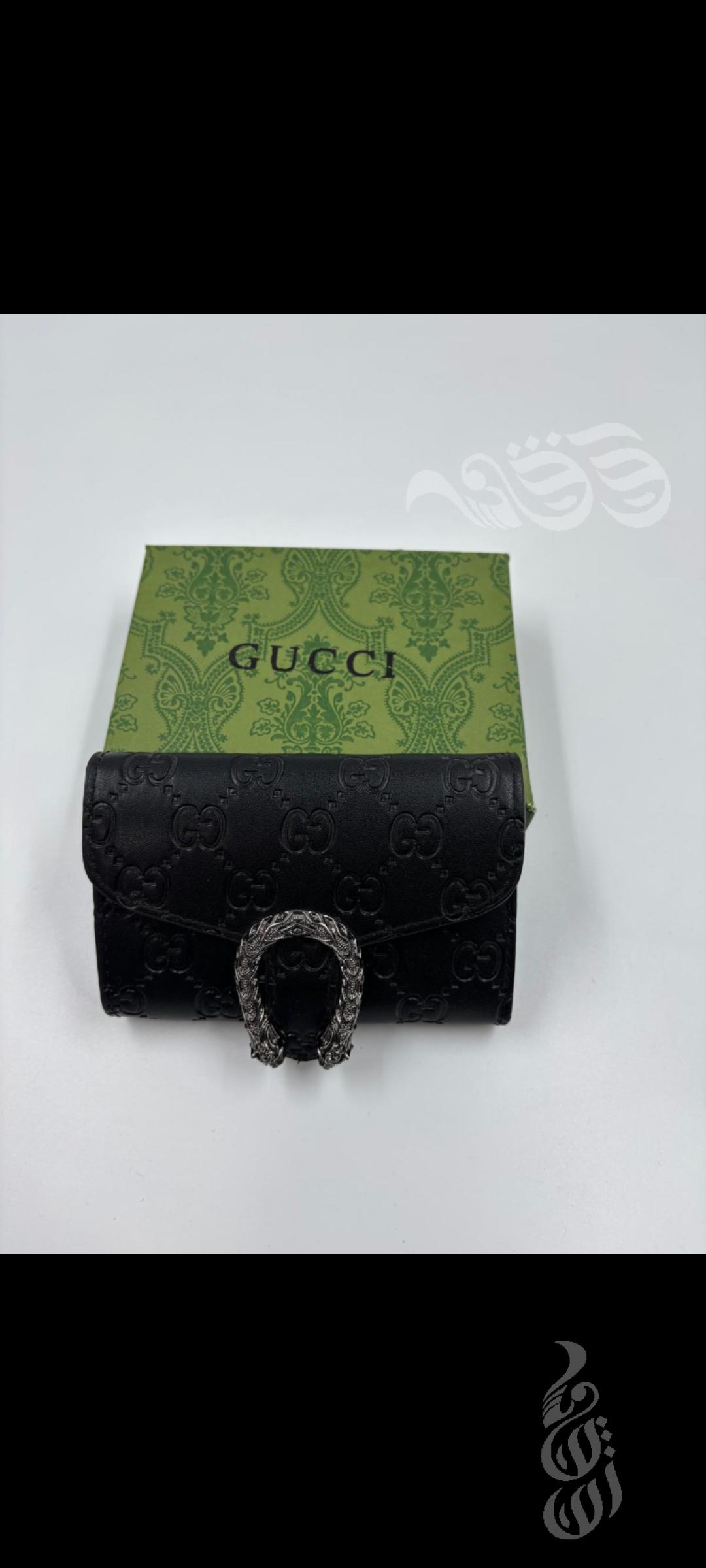 جزدان GUCCI  BLAK