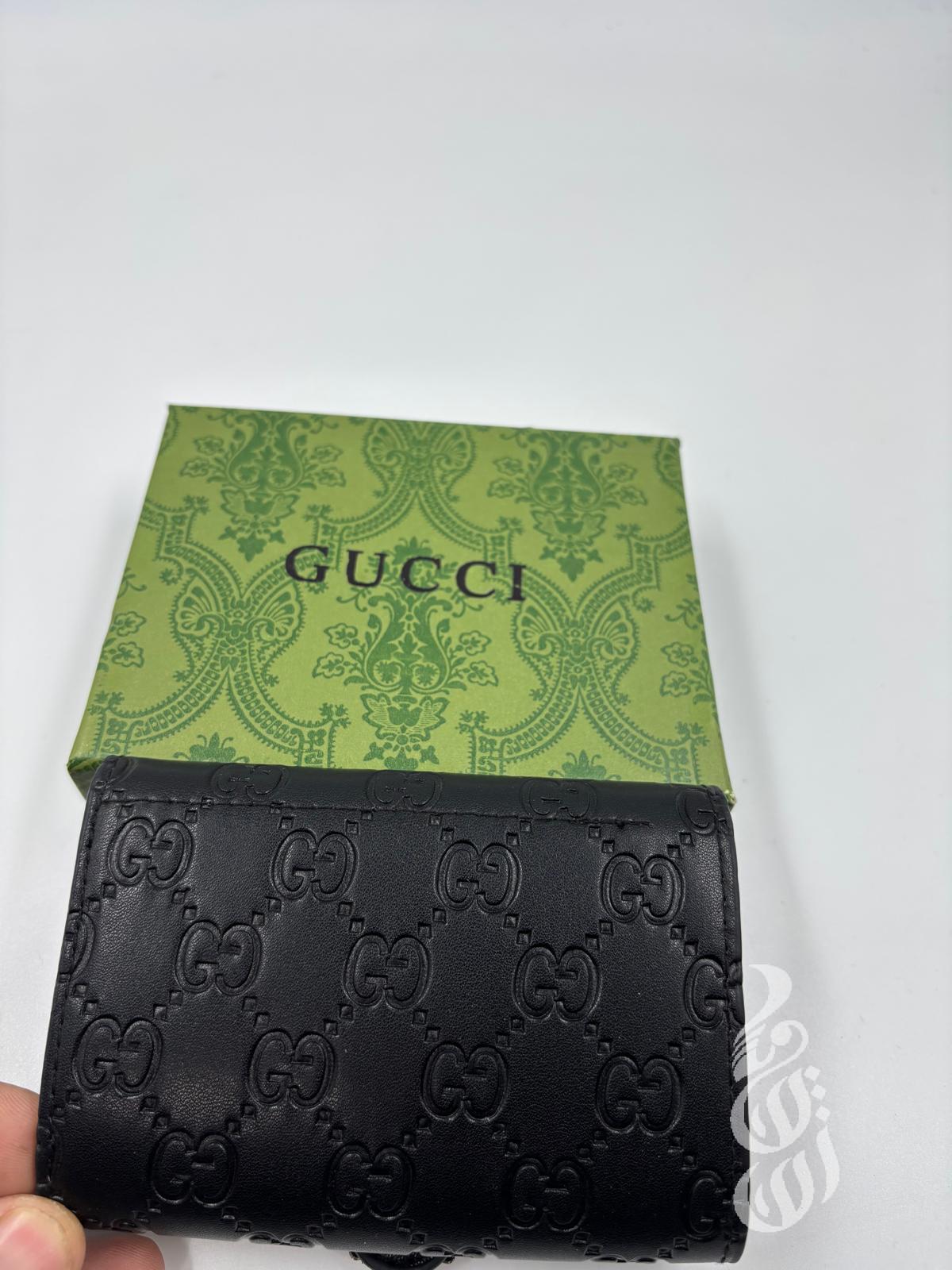 جزدان GUCCI  BLAK