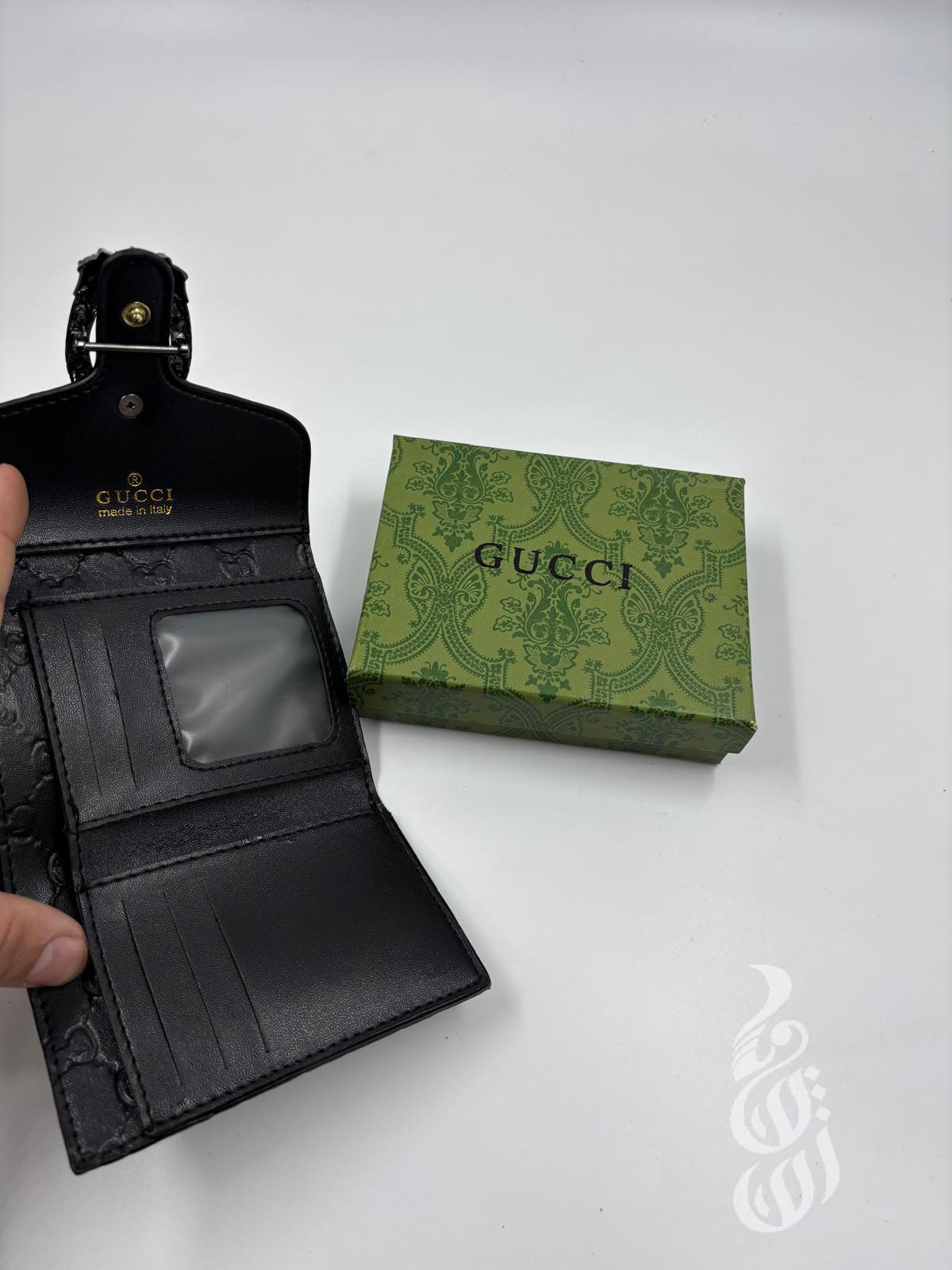 جزدان GUCCI  BLAK
