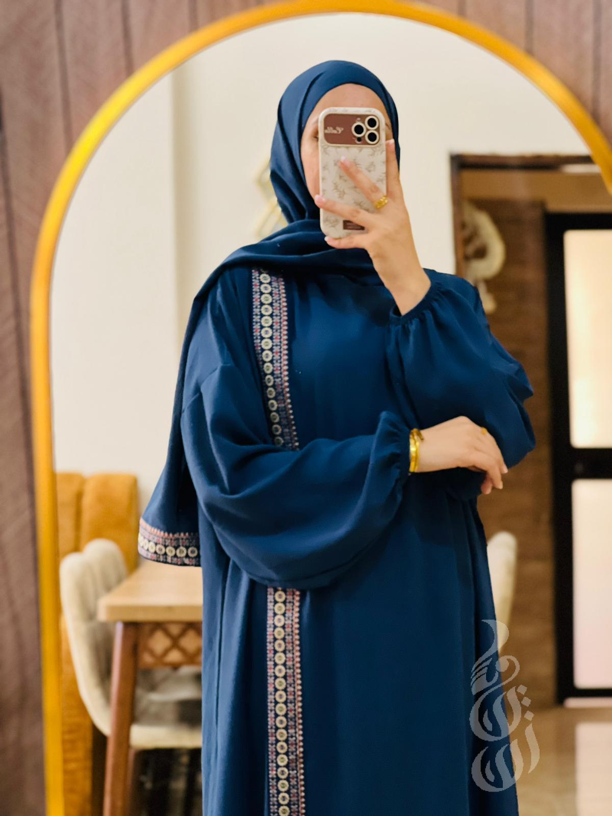 اسدال معرق مع شال عماني