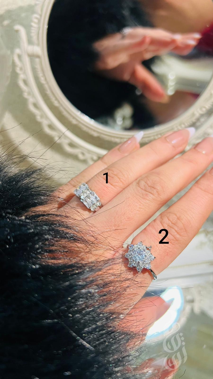 خاتم فضي ستانلس