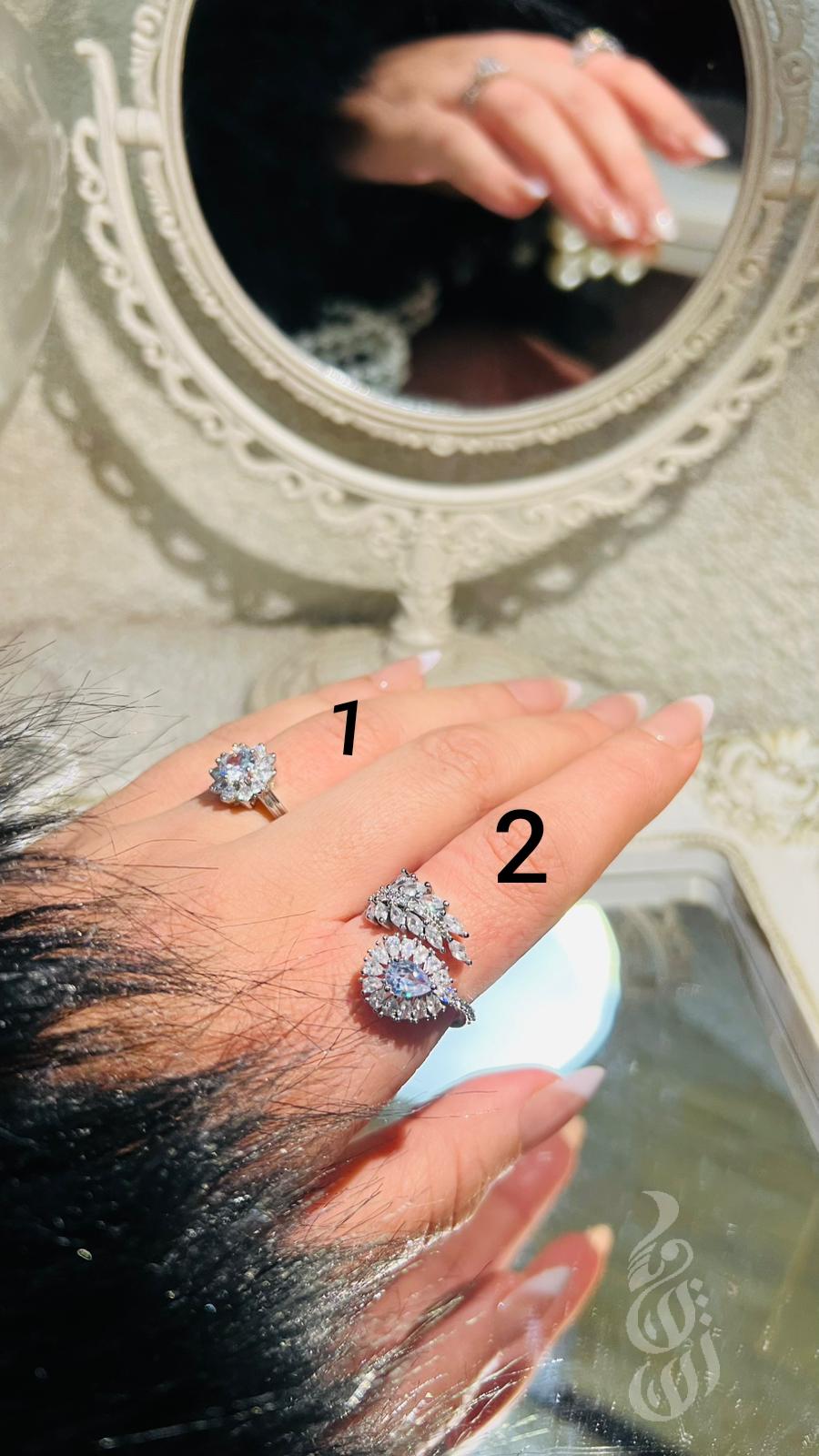 خاتم فضي ستانلس