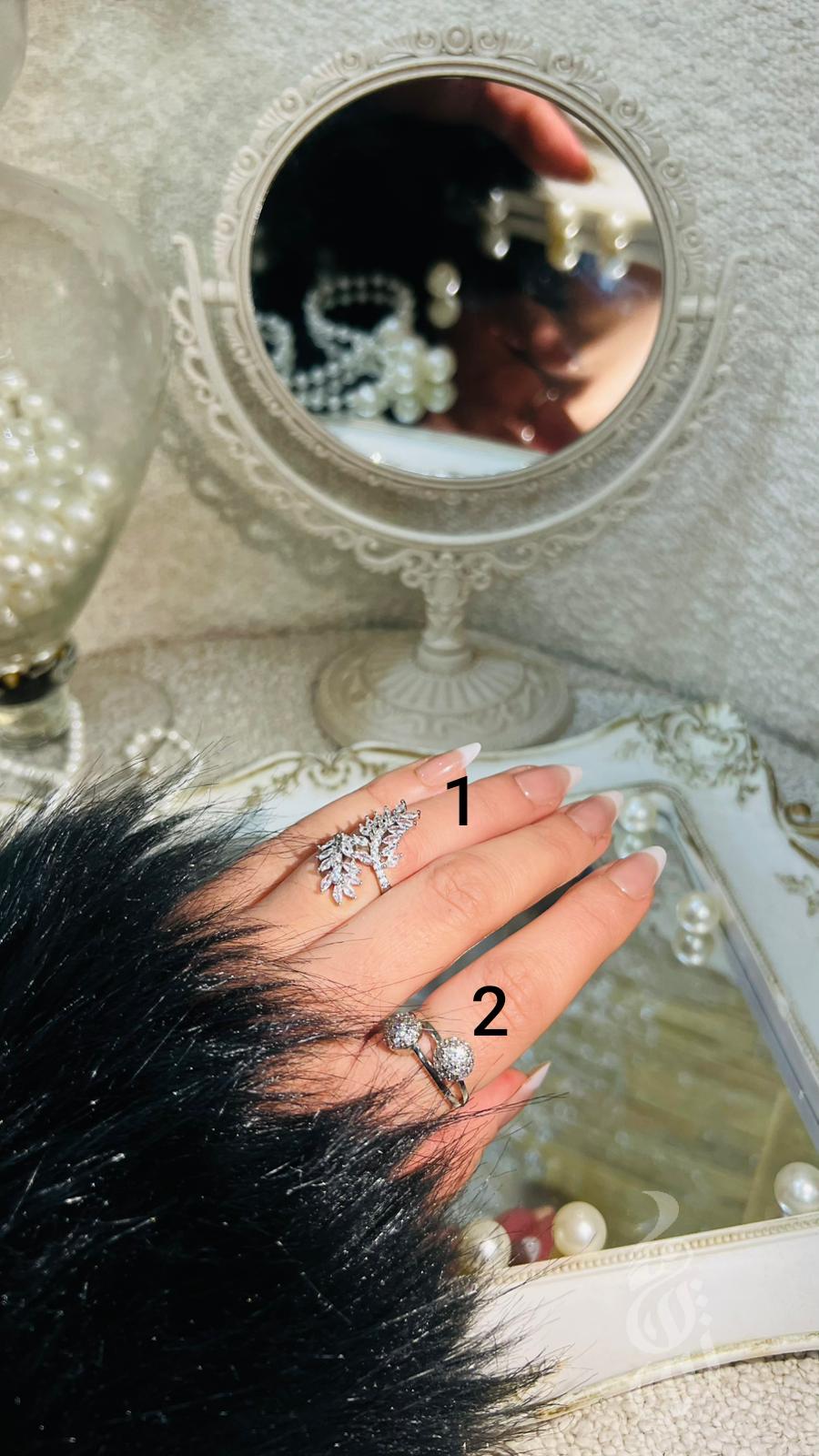 خاتم فضي ستانلس