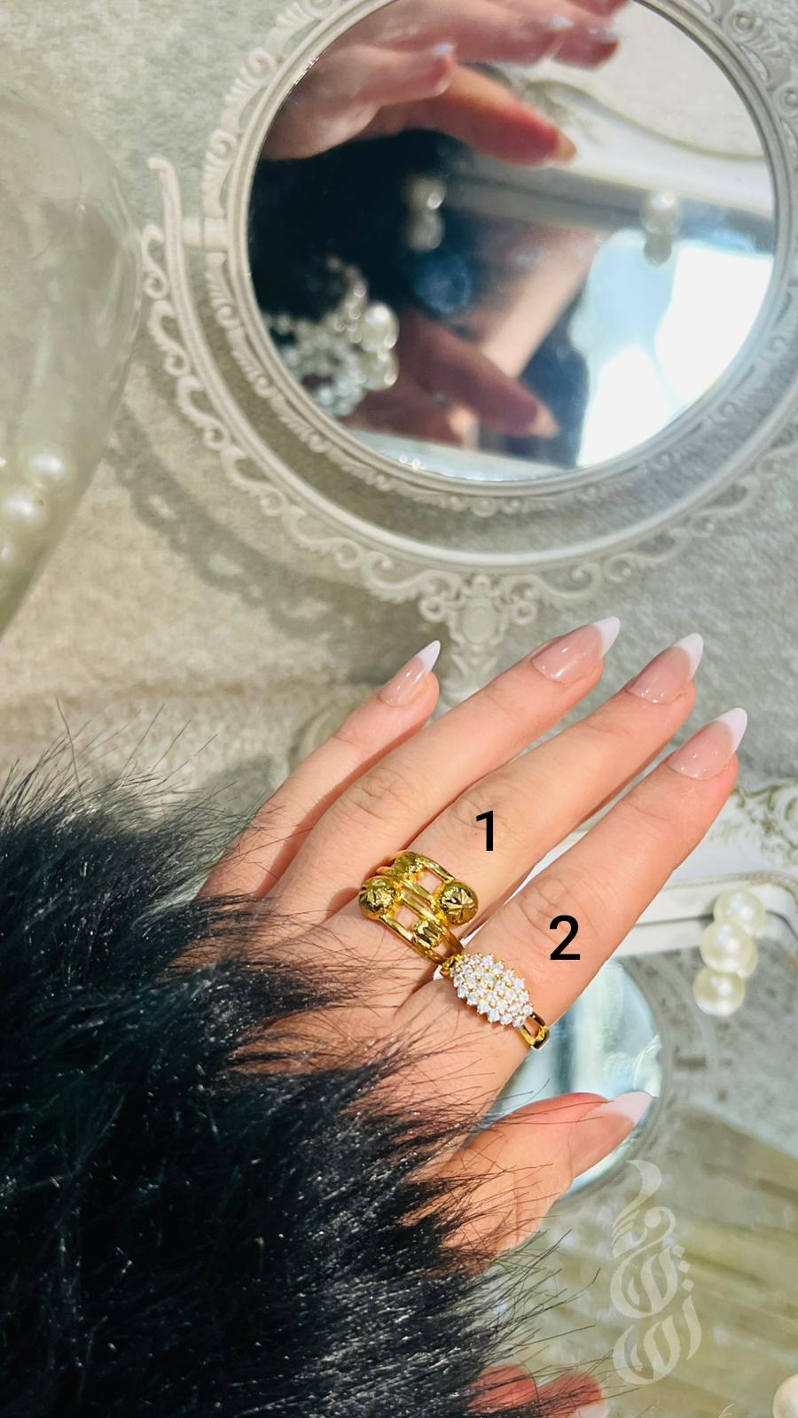 خاتم ذهب روسي