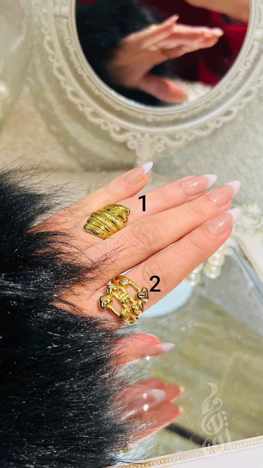 خاتم ذهب روسي