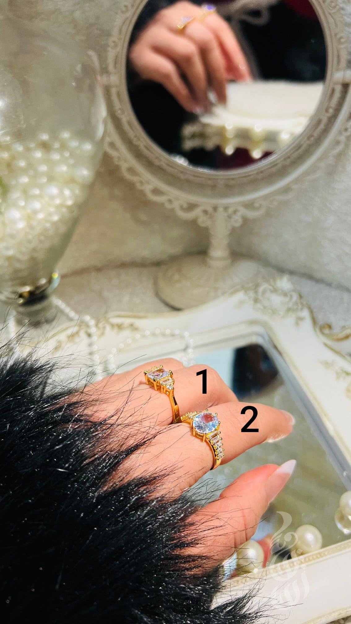 خاتم ذهب روسي