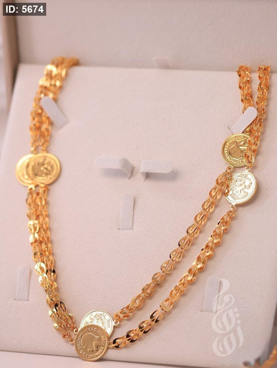 عقد ذهب روسي ثقيل 47